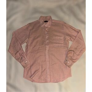 Men’s Pink Hutspah Brand Button Down Collar Shirt
